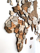 Carica l'immagine nel visualizzatore di Gallery, Mappa del Mondo 3D Ghiaccio