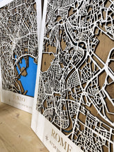 Carica l'immagine nel visualizzatore di Gallery, Mappa 3D in legno di Roma