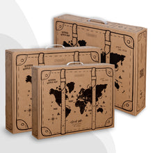 Load image into Gallery viewer, 2D Wooden World Map Light
