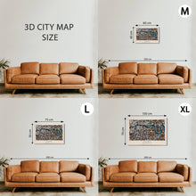 Load image into Gallery viewer, 3D wooden City Map - London
